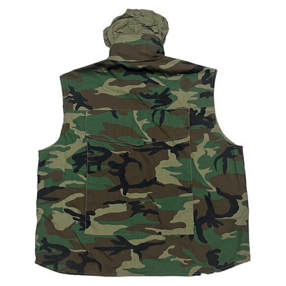 Vintage ROTHCO Ranger Vest Outdoor Forest Army Camo Vest - Mens Medium - Picture 4 of 5